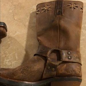 Harness 12R' Leather Boot